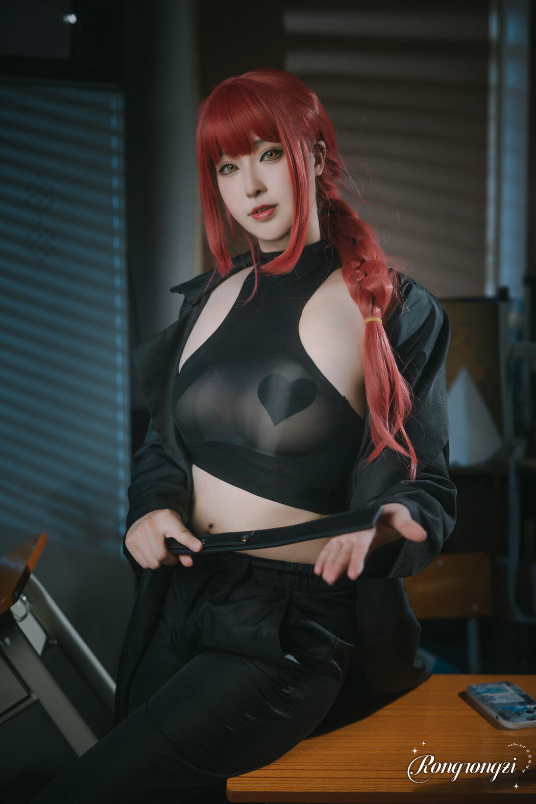 Coser@小容仔咕咕咕w – 链锯人 玛奇玛 (46P)