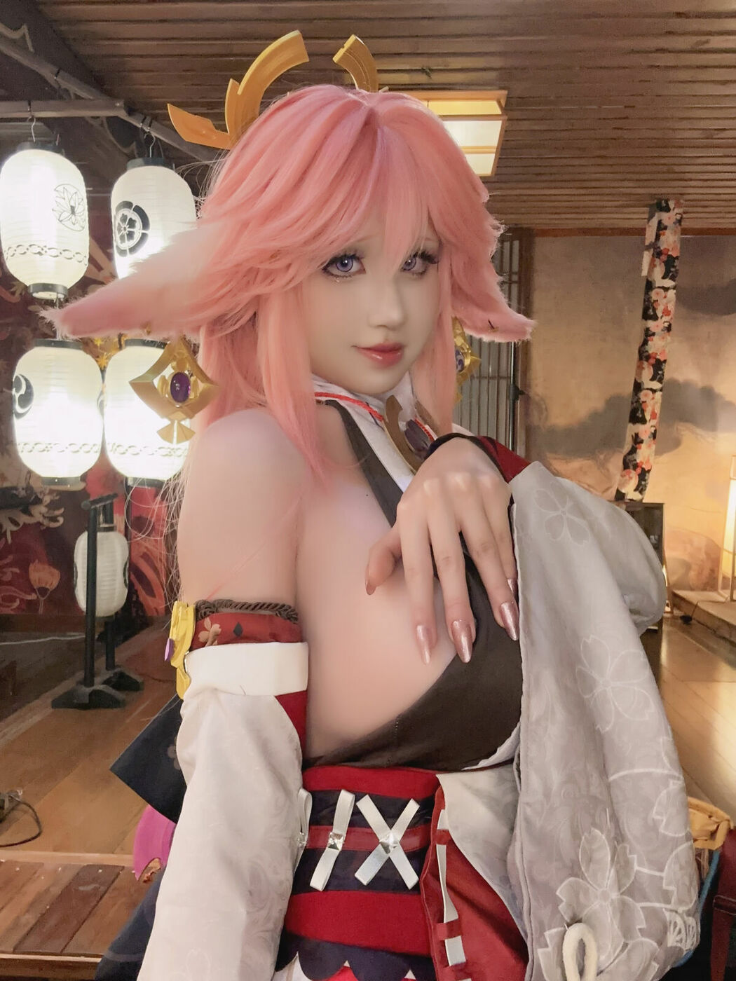 Coser@九曲Jean – 八重神子 (90P)