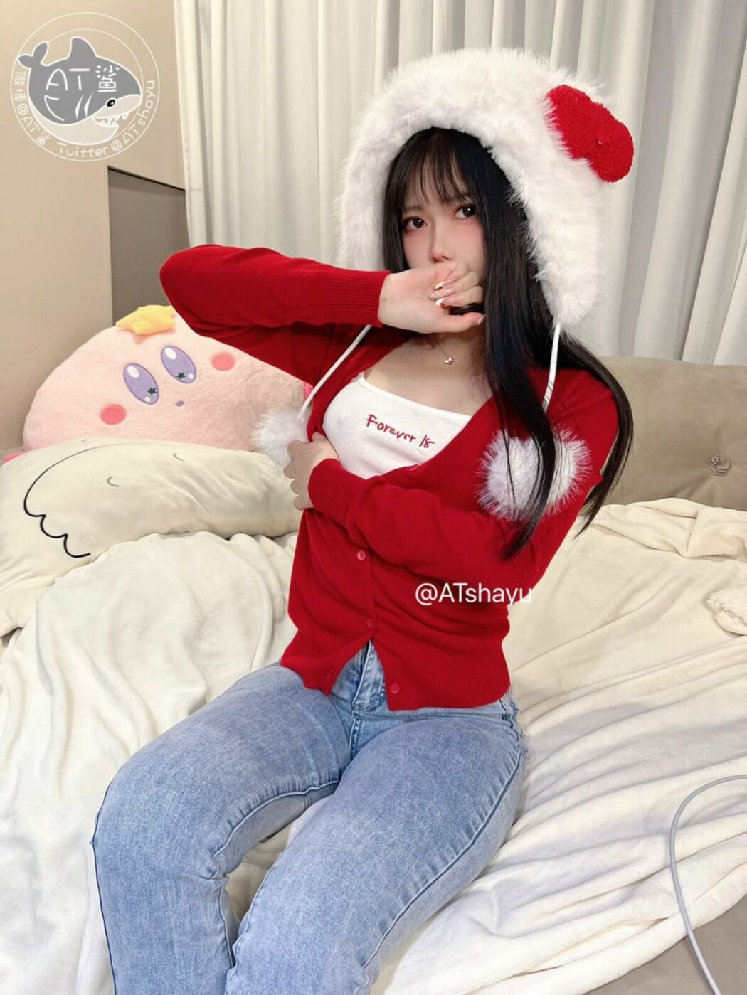 Coser@AT鲨 – 圣诞女友 Part01 (50P – 2V)