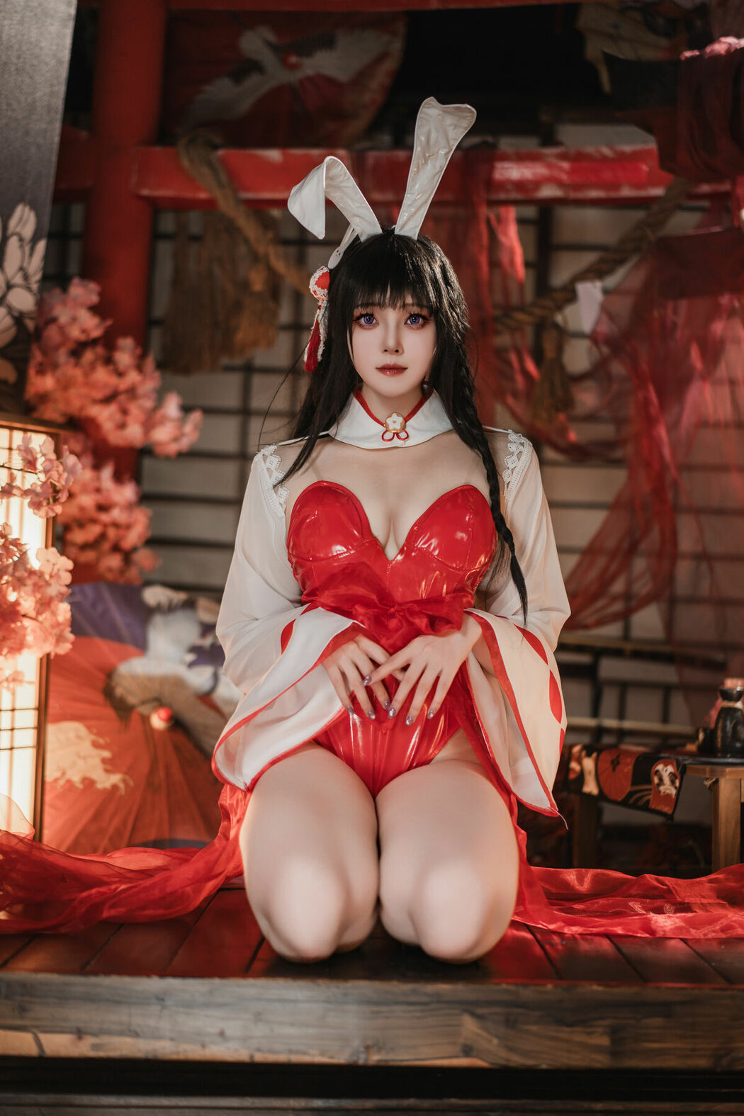 Coser@Natsuko夏夏子 – 碧蓝航线 大山巫女兔 (72P)