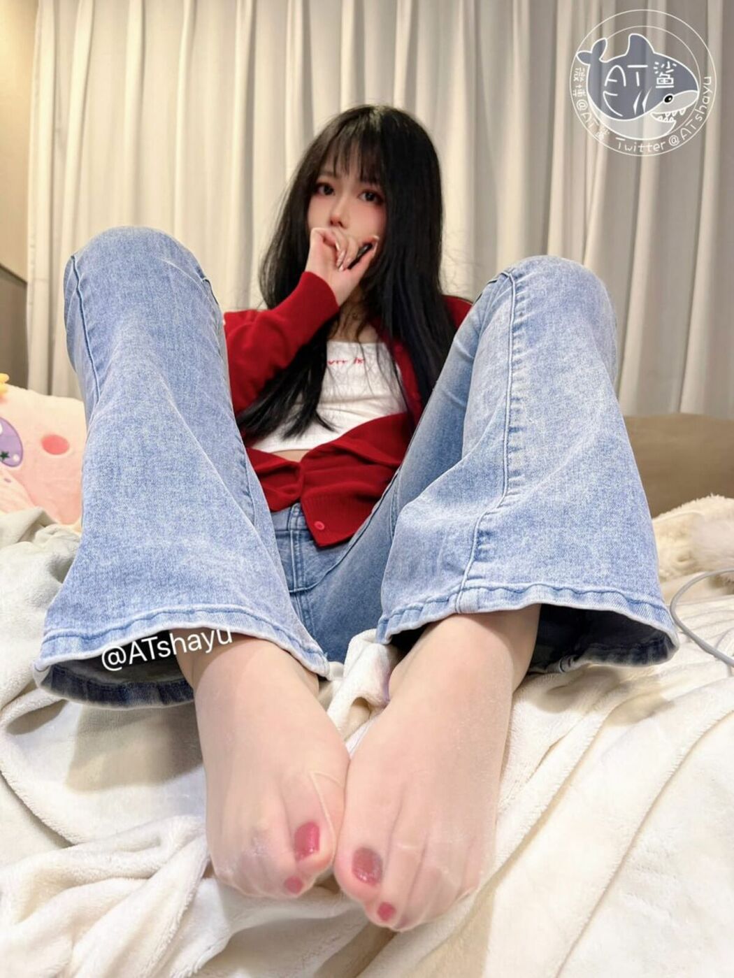 Coser@AT鲨 – 圣诞女友 Part01 (50P – 2V)