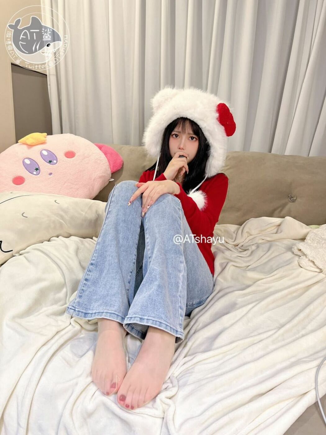 Coser@AT鲨 – 圣诞女友 Part02 (50P)