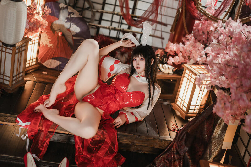 Coser@Natsuko夏夏子 – 碧蓝航线 大山巫女兔 (72P)