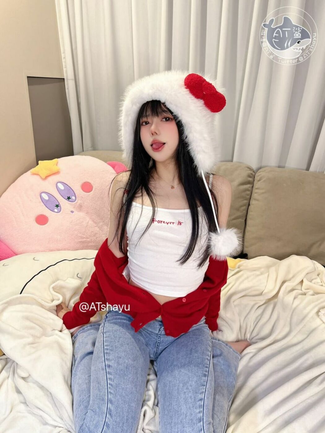 Coser@AT鲨 – 圣诞女友 Part02 (50P)