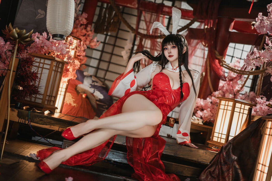 Coser@Natsuko夏夏子 – 碧蓝航线 大山巫女兔 (72P)