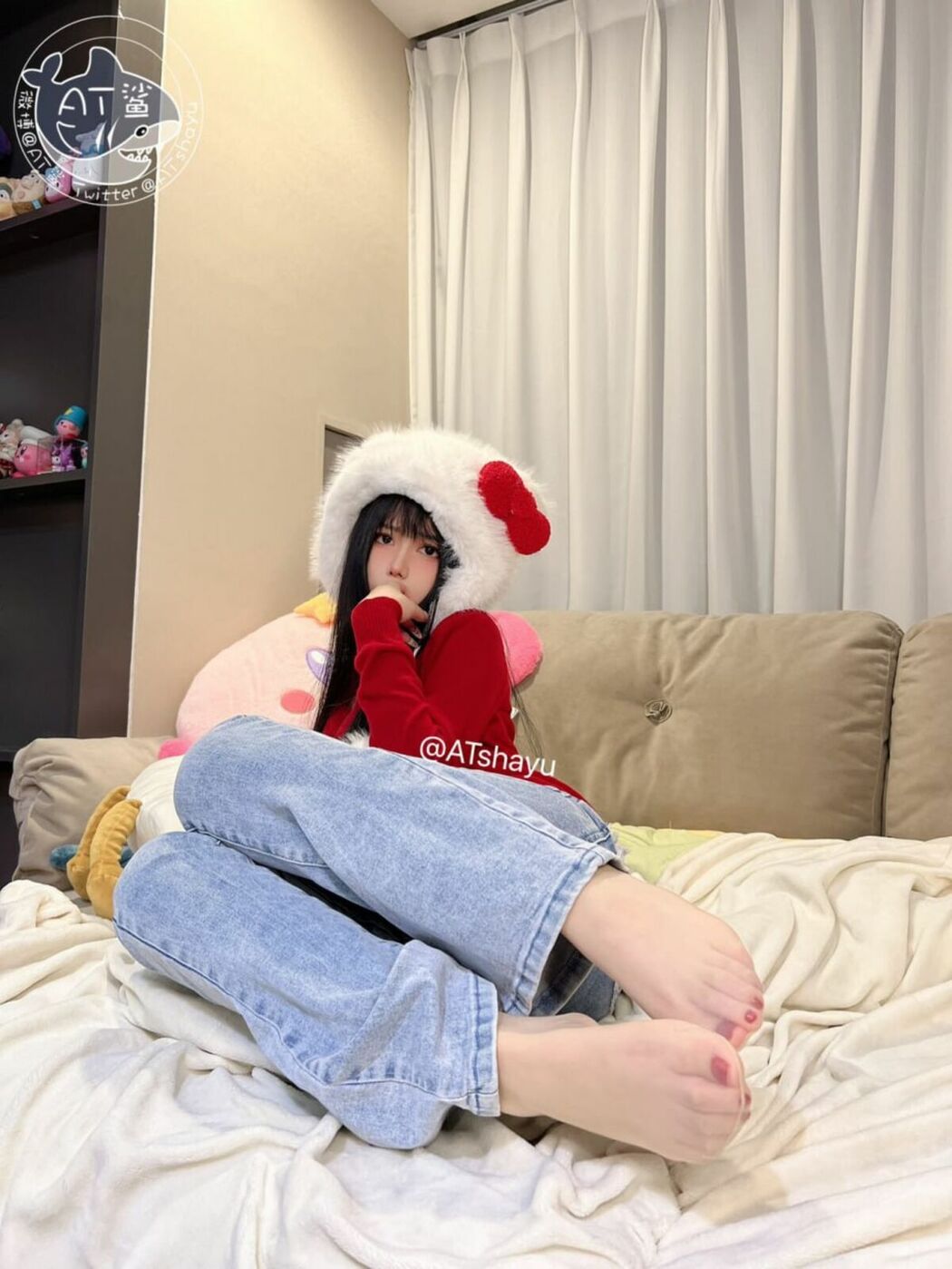 Coser@AT鲨 – 圣诞女友 Part01 (50P – 2V)