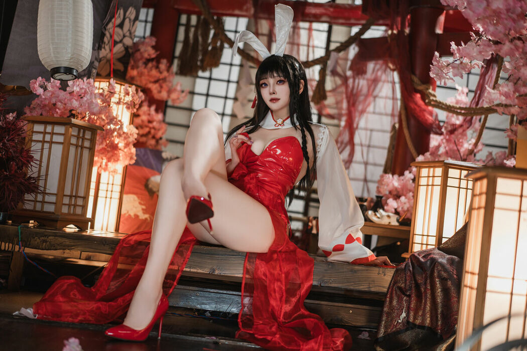 Coser@Natsuko夏夏子 – 碧蓝航线 大山巫女兔 (72P)