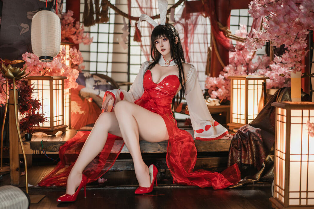 Coser@Natsuko夏夏子 – 碧蓝航线 大山巫女兔 (72P)