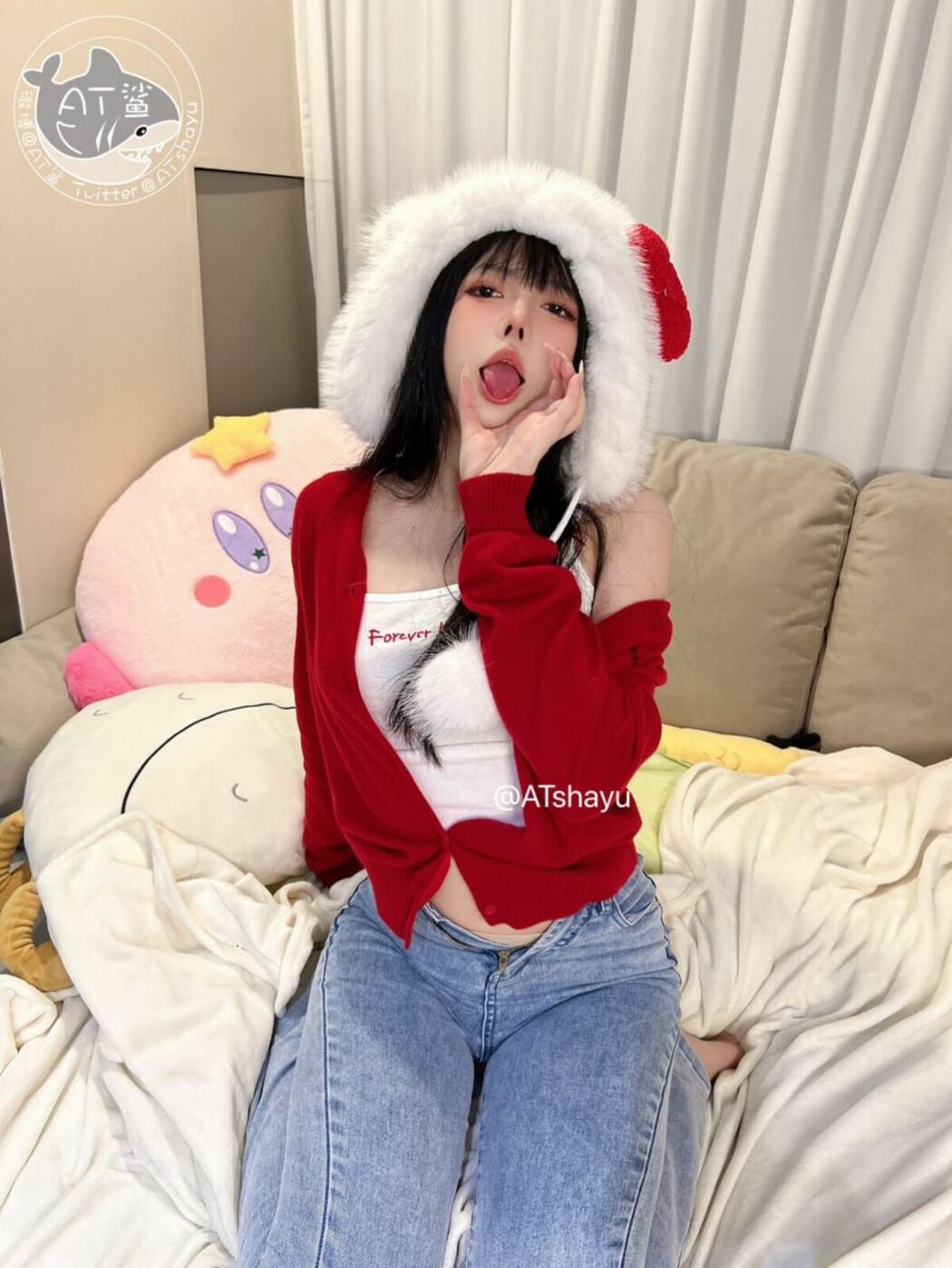 Coser@AT鲨 – 圣诞女友 Part02 (50P)