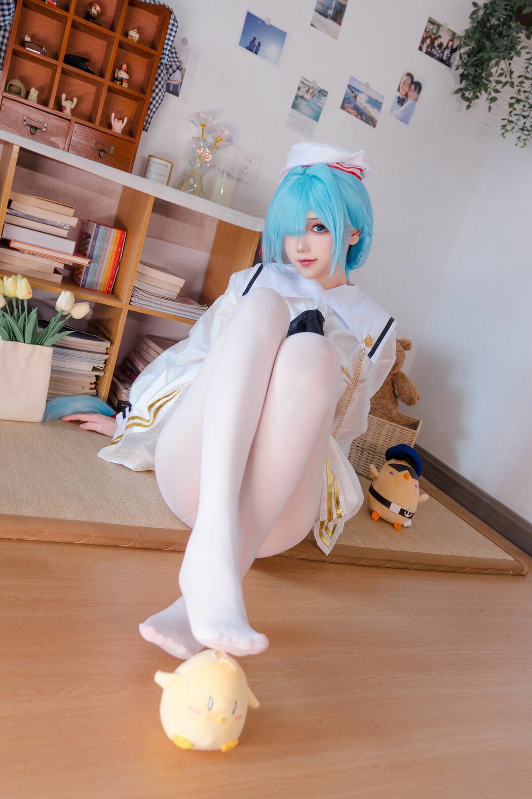 Coser@雪晴Astra – 雅努斯踌躇的换衣时间 (80P)