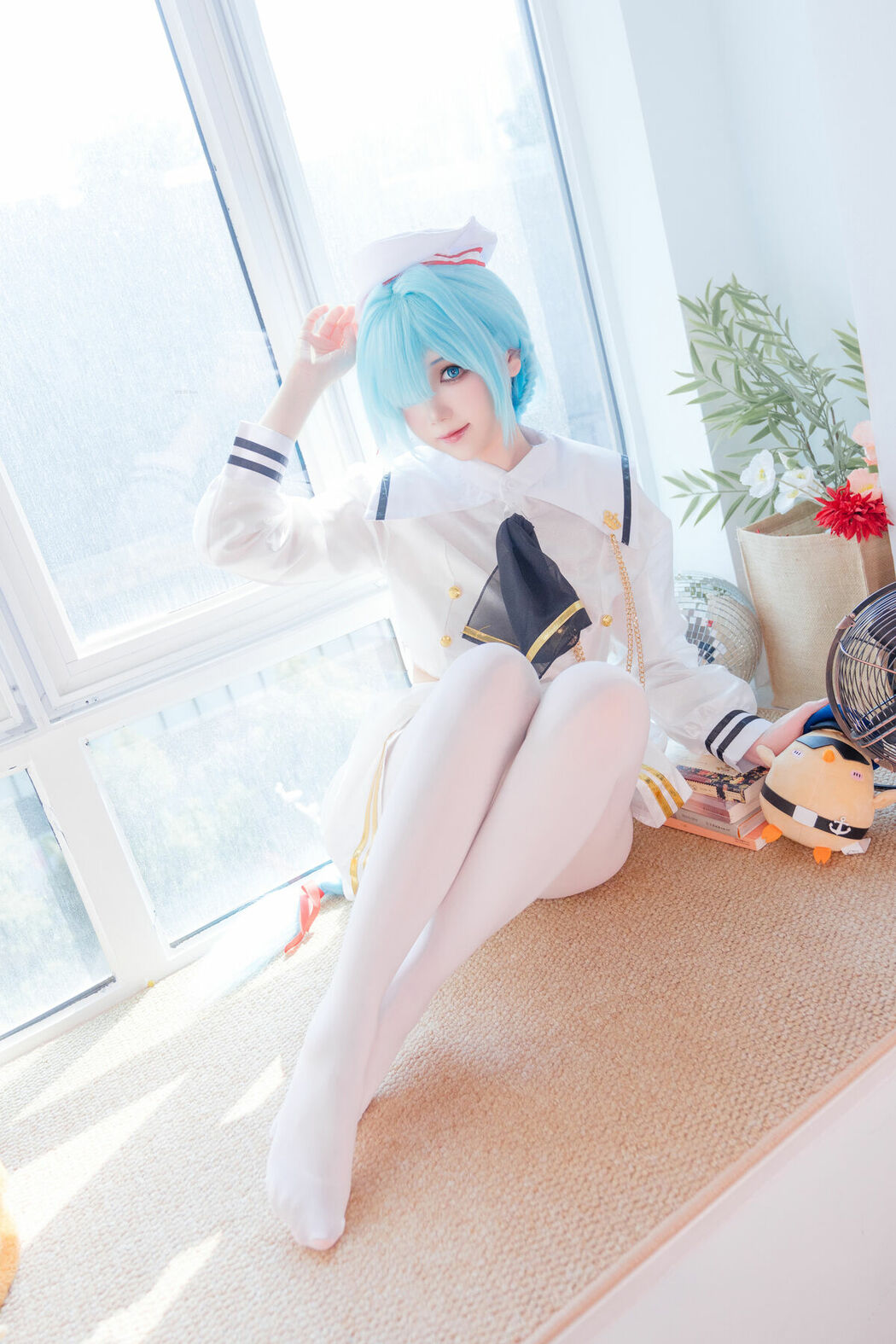 Coser@雪晴Astra – 雅努斯踌躇的换衣时间 (80P)