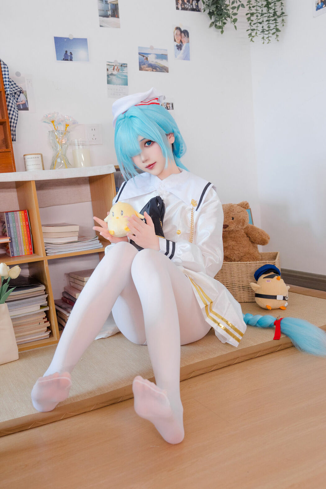 Coser@雪晴Astra – 雅努斯踌躇的换衣时间 (80P)