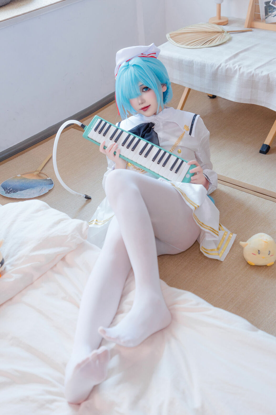 Coser@雪晴Astra – 雅努斯踌躇的换衣时间 (80P)
