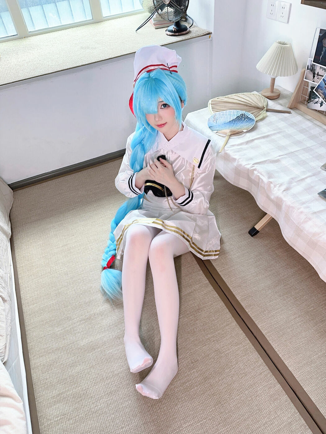 Coser@雪晴Astra – 雅努斯踌躇的换衣时间 (80P)