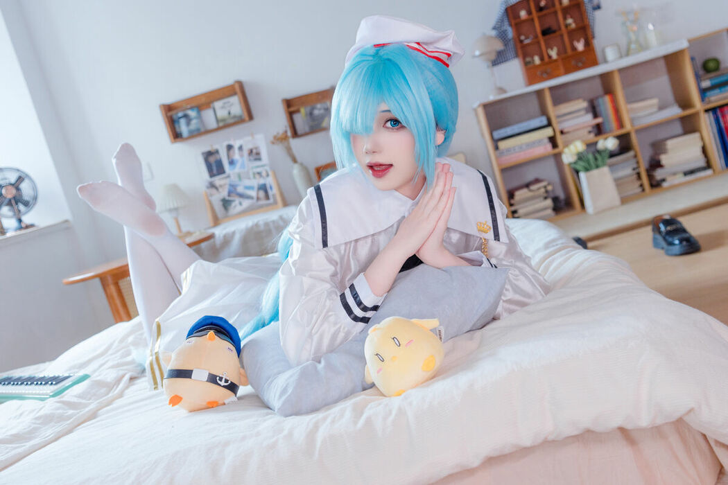 Coser@雪晴Astra – 雅努斯踌躇的换衣时间 (80P)