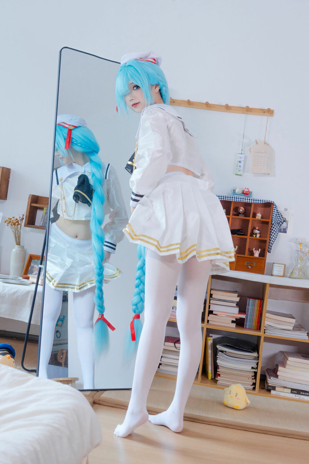 Coser@雪晴Astra – 雅努斯踌躇的换衣时间 (80P)