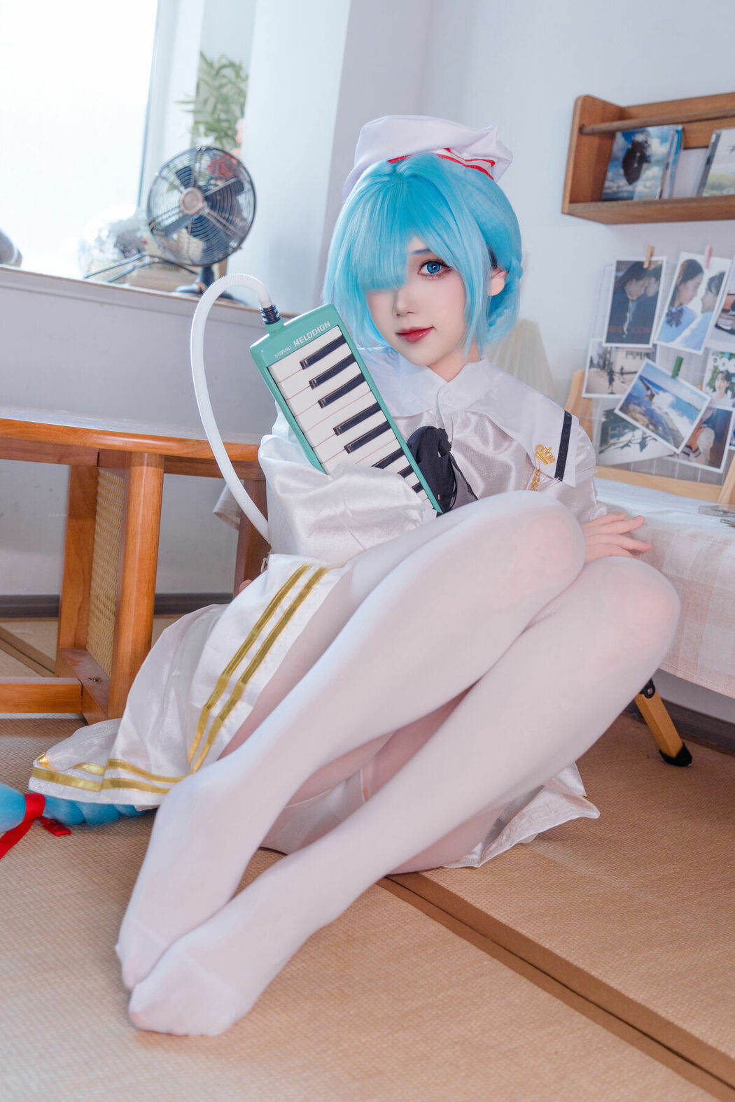 Coser@雪晴Astra – 雅努斯踌躇的换衣时间 (80P)