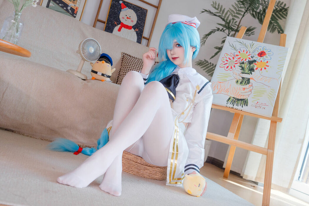 Coser@雪晴Astra – 雅努斯踌躇的换衣时间 (80P)