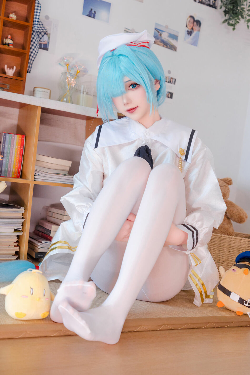 Coser@雪晴Astra – 雅努斯踌躇的换衣时间 (80P)