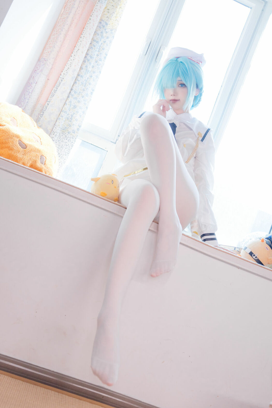 Coser@雪晴Astra – 雅努斯踌躇的换衣时间 (80P)