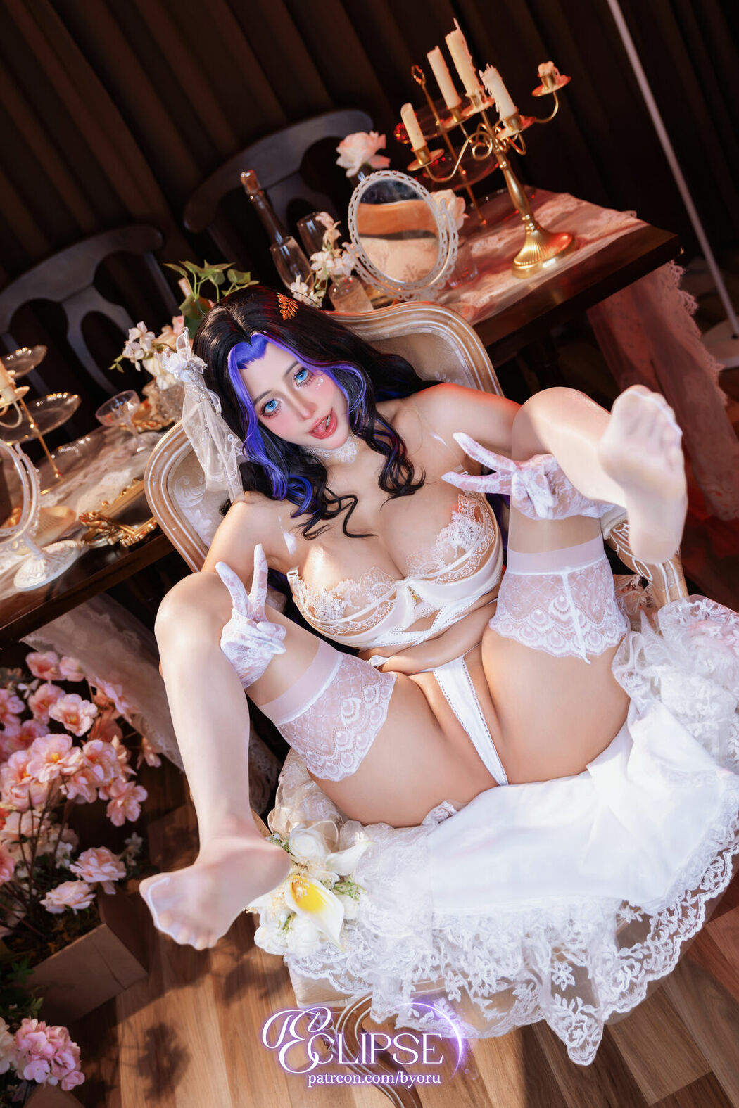Coser@Byoru – Eclipse Bride HD – 棕色尘埃 伊柯利普斯 婚纱 (62P – 28V)