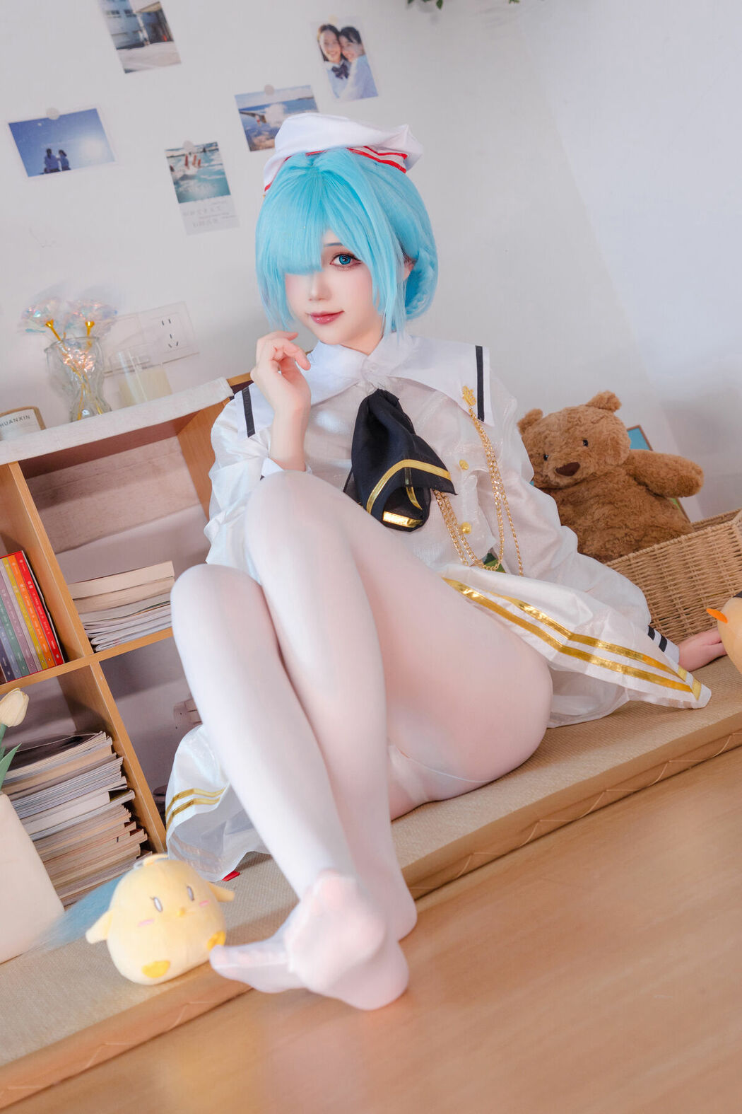 Coser@雪晴Astra – 雅努斯踌躇的换衣时间 (80P)