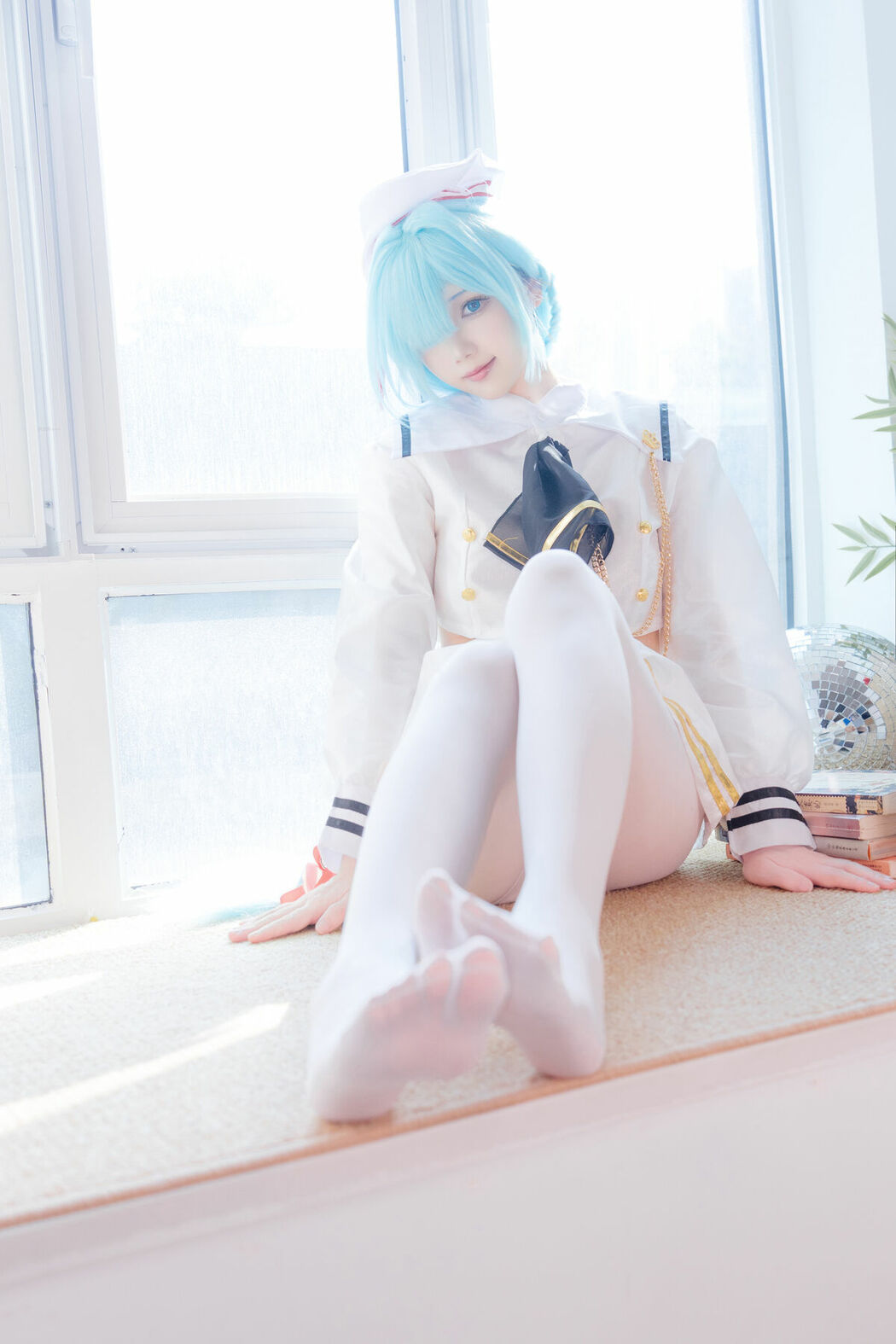 Coser@雪晴Astra – 雅努斯踌躇的换衣时间 (80P)