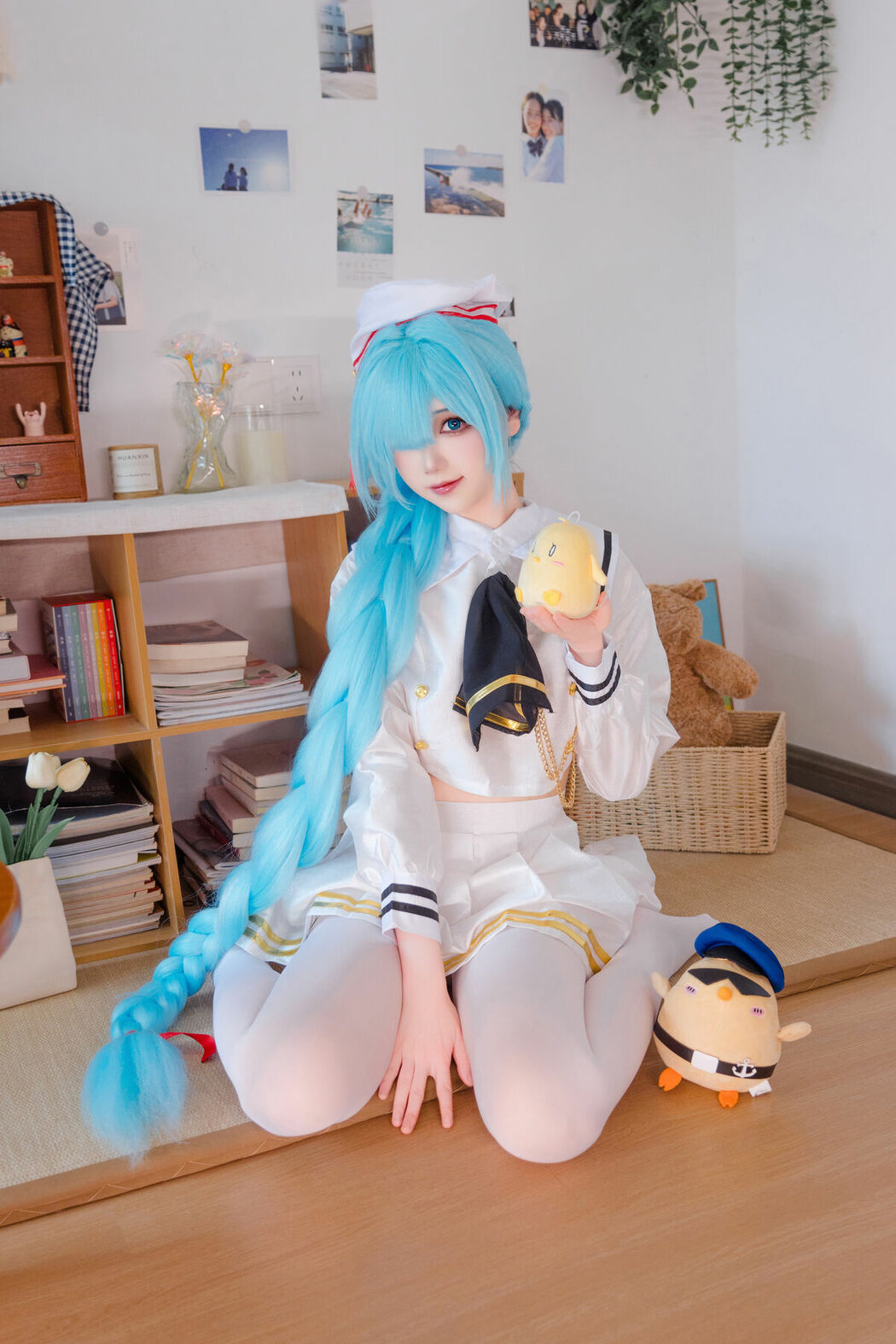 Coser@雪晴Astra – 雅努斯踌躇的换衣时间 (80P)