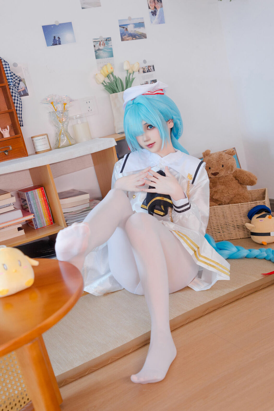 Coser@雪晴Astra – 雅努斯踌躇的换衣时间 (80P)