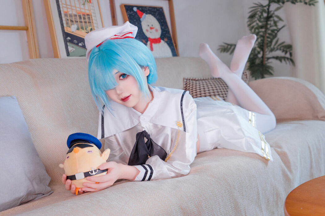 Coser@雪晴Astra – 雅努斯踌躇的换衣时间 (80P)