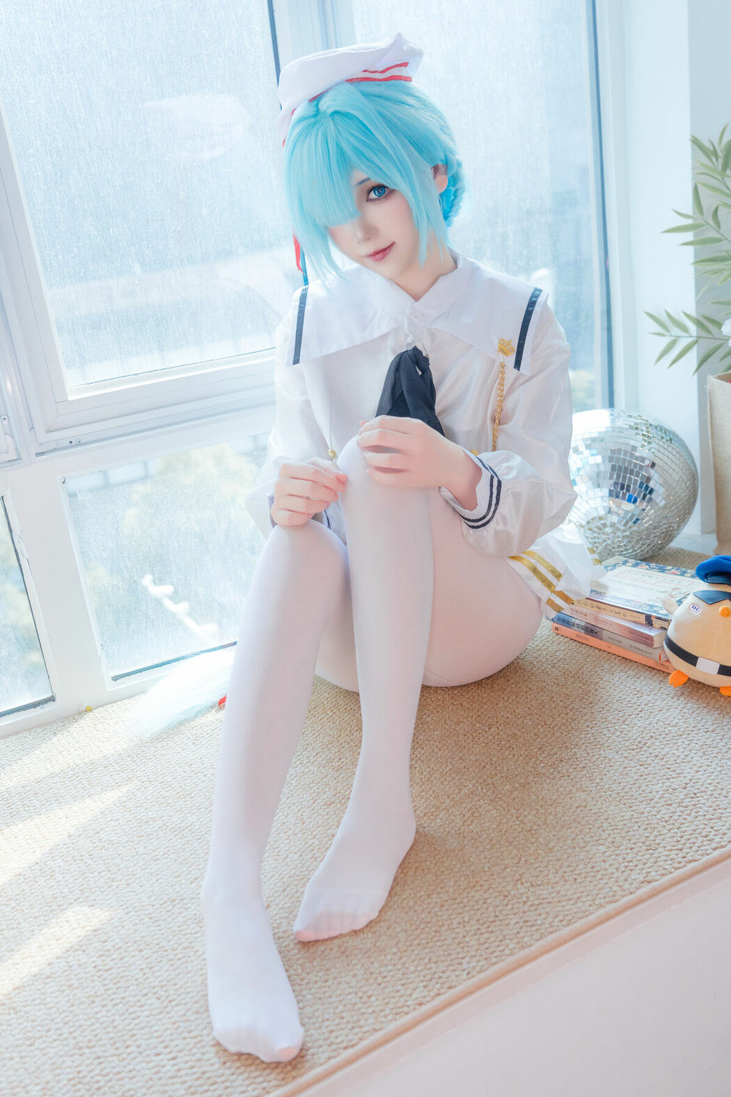 Coser@雪晴Astra – 雅努斯踌躇的换衣时间 (80P)