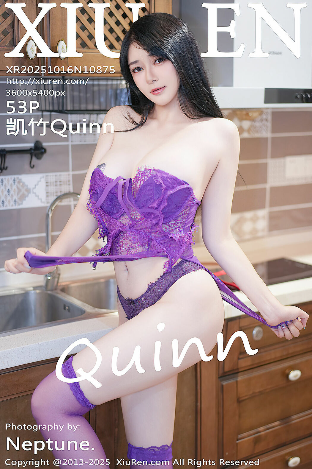 XiuRen秀人网 No.10875 Kai Zhu Quinn (54P) Cover Photo