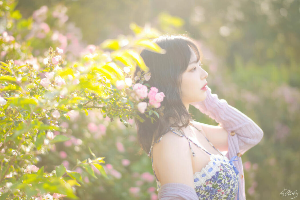 Coser@皮皮奶可可爱了啦 – 蔷薇花 (37P)