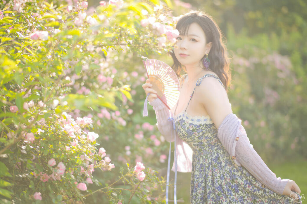 Coser@皮皮奶可可爱了啦 – 蔷薇花 (37P)