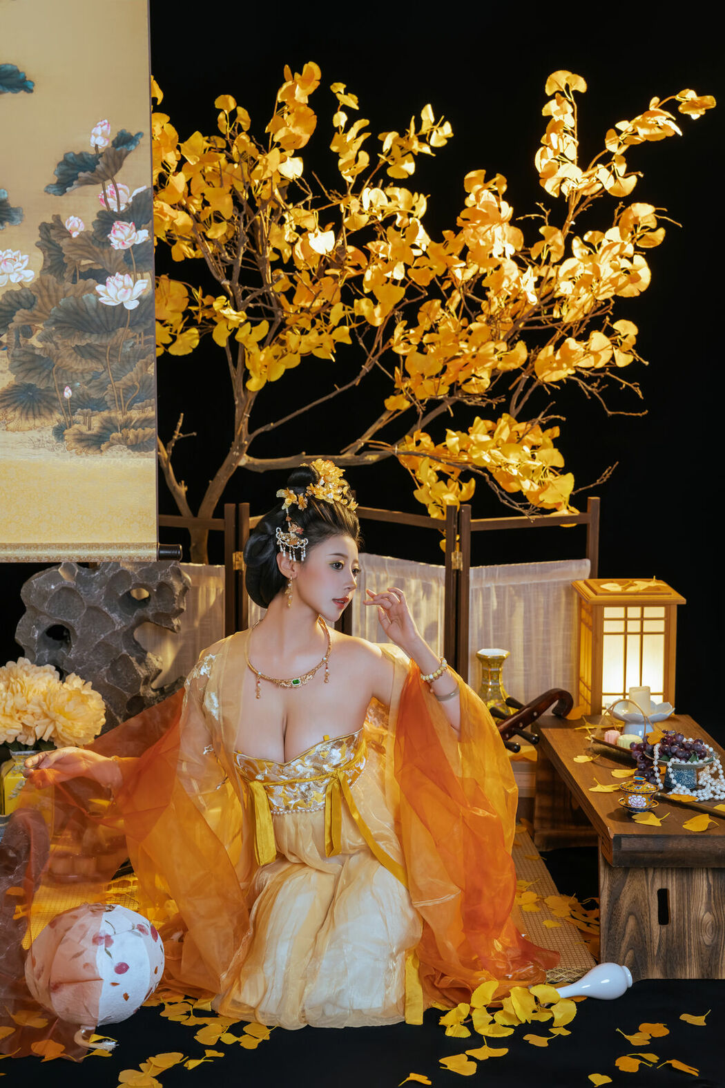 Coser@奈汐酱nice – 金笺寄月 (91P)