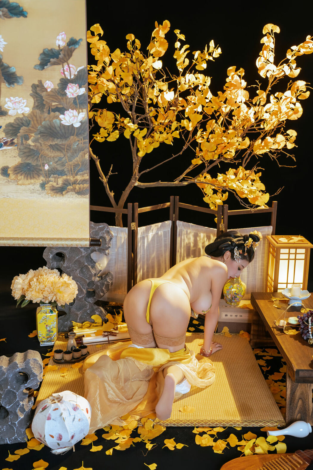 Coser@奈汐酱nice – 金笺寄月 (91P)