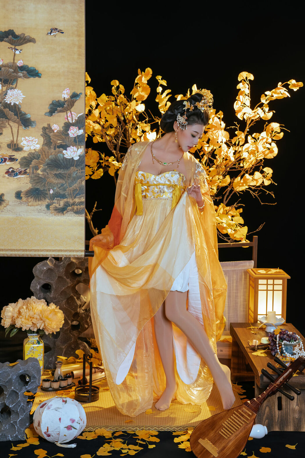 Coser@奈汐酱nice – 金笺寄月 (91P)