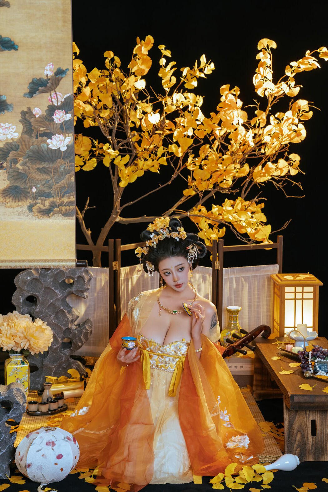 Coser@奈汐酱nice – 金笺寄月 (91P)