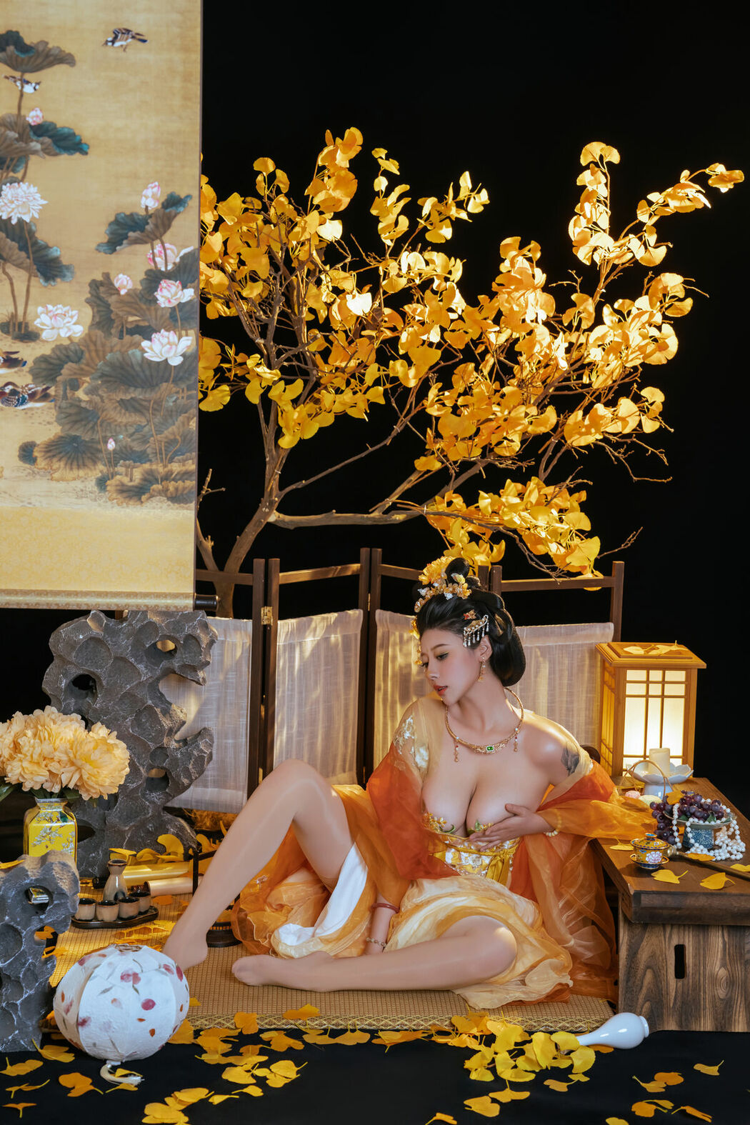 Coser@奈汐酱nice – 金笺寄月 (91P)