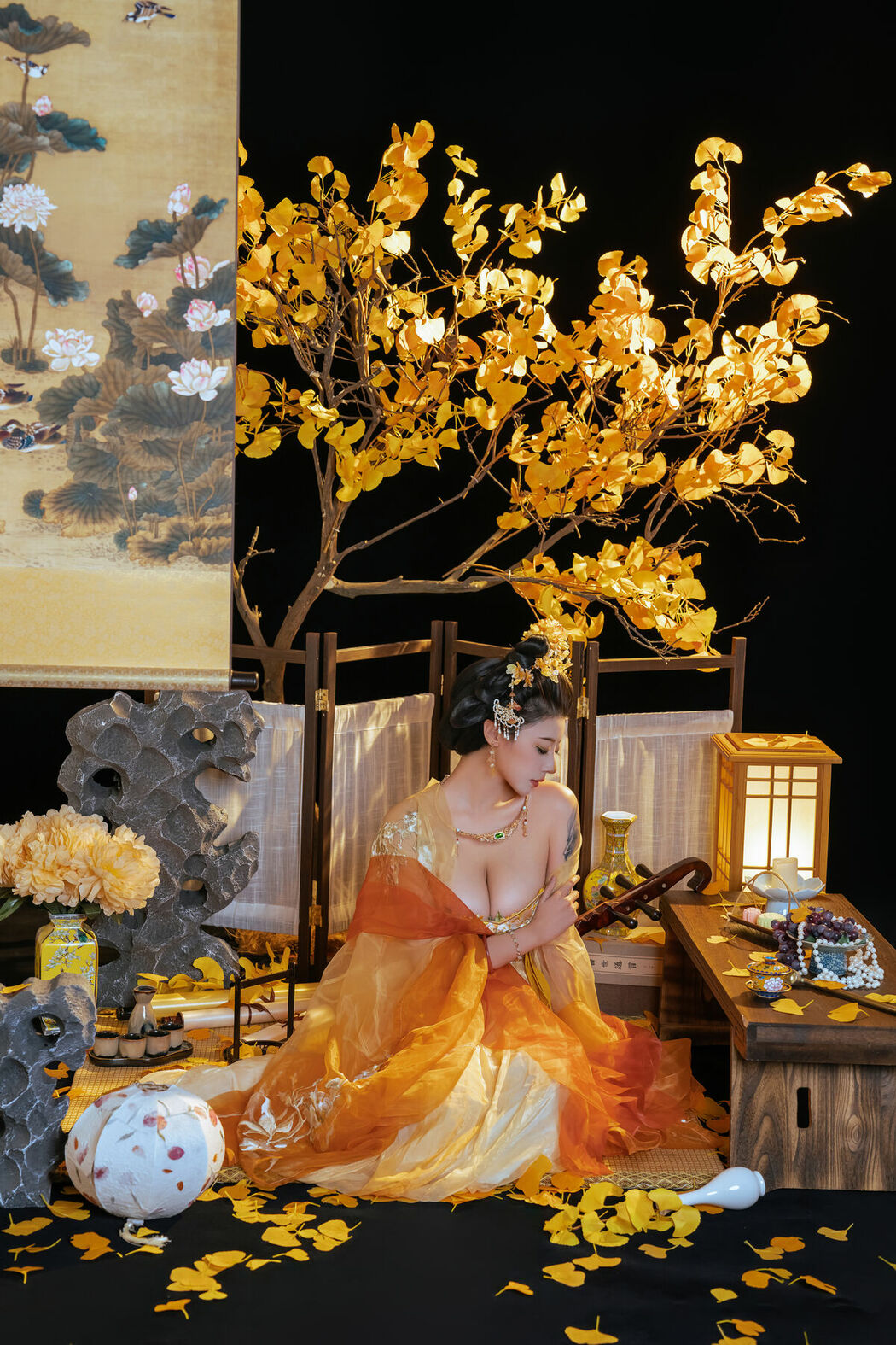 Coser@奈汐酱nice – 金笺寄月 (91P)