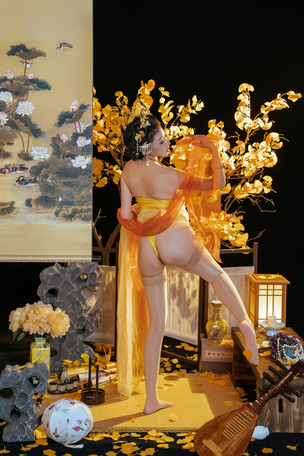 Coser@奈汐酱nice – 金笺寄月 (91P)