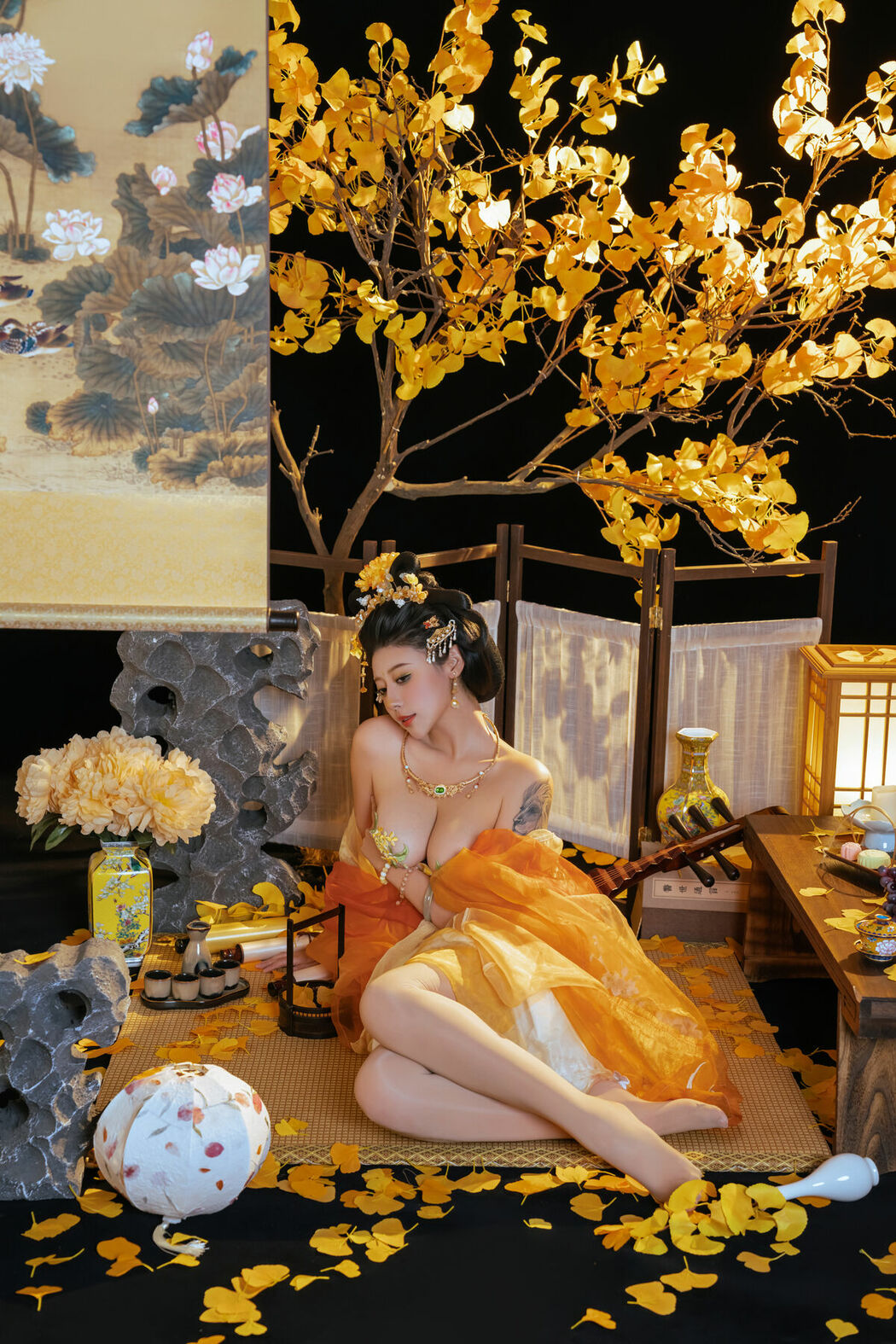 Coser@奈汐酱nice – 金笺寄月 (91P)