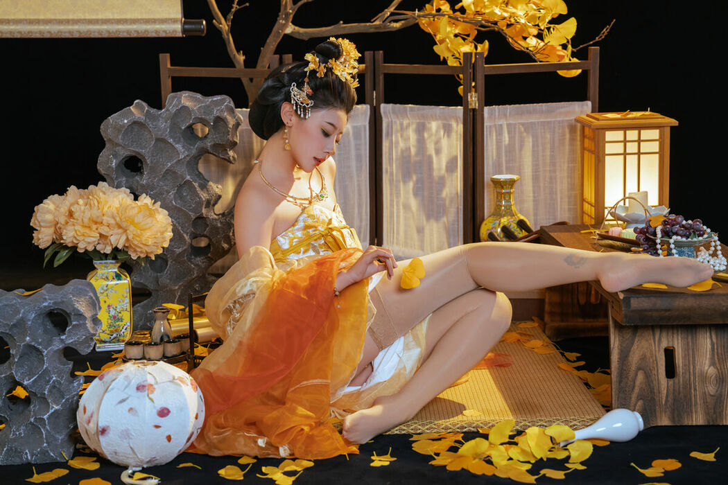 Coser@奈汐酱nice – 金笺寄月 (91P)