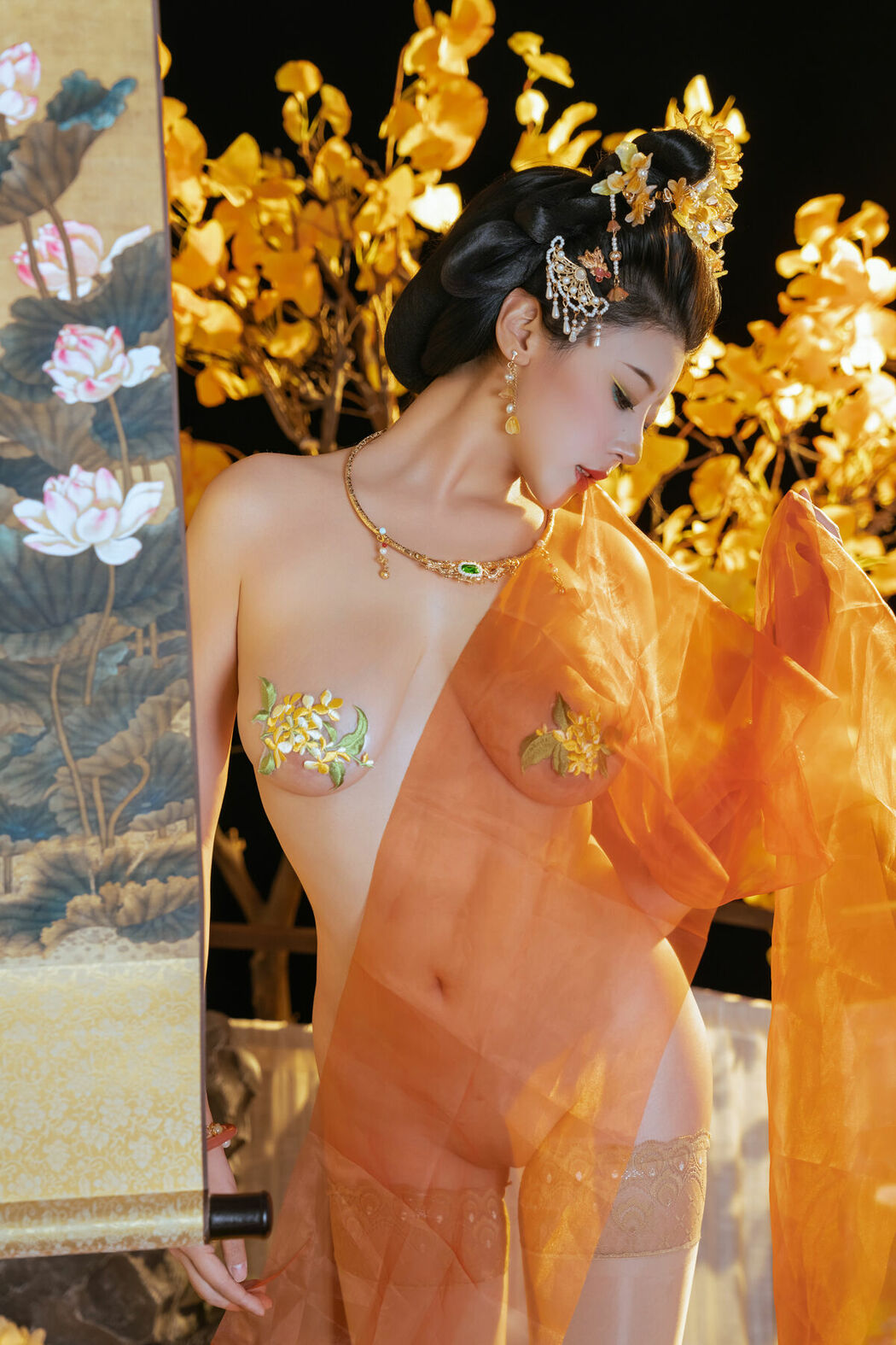 Coser@奈汐酱nice – 金笺寄月 (91P)