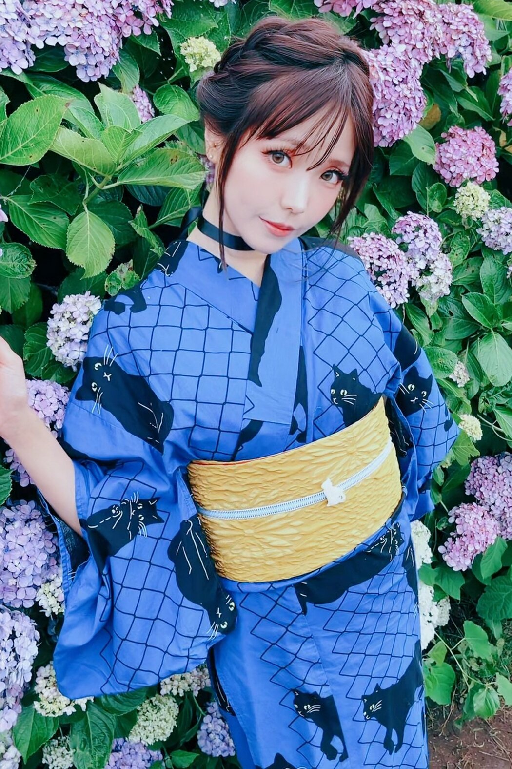 Coser@Ely_eee ElyEE子 – Rainy Season Black Cat (39P – 4V) Cover Photo