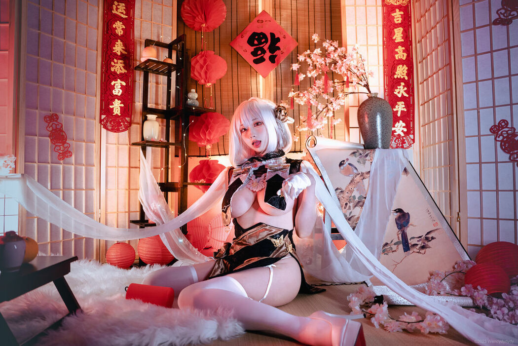 Coser@wendydydydy_酱油 – 碧蓝航线-天狼星旗袍 (19P)