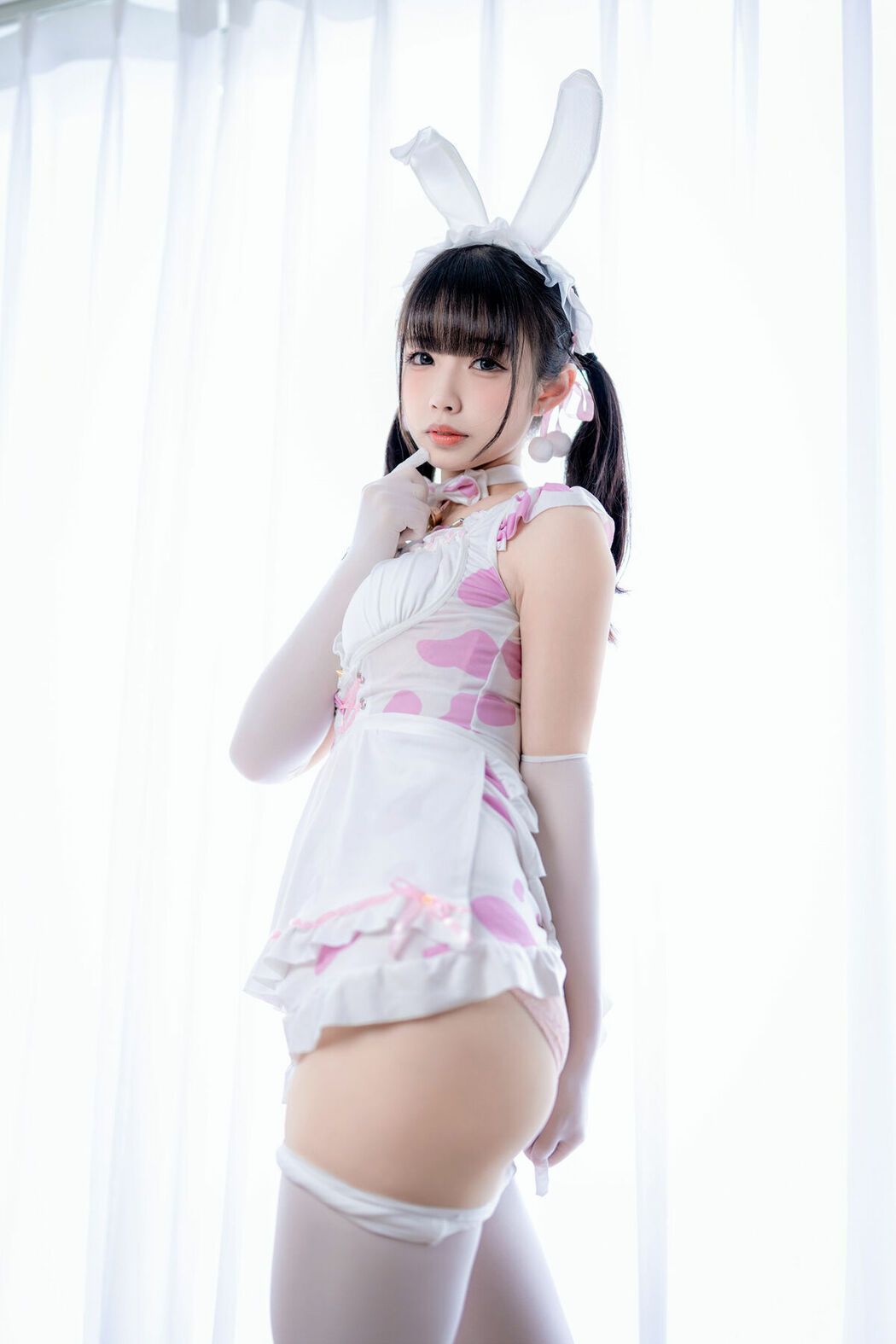 Coser@十万珍吱伏特 – 白桃乌龙奶茶 Part02 (48P)