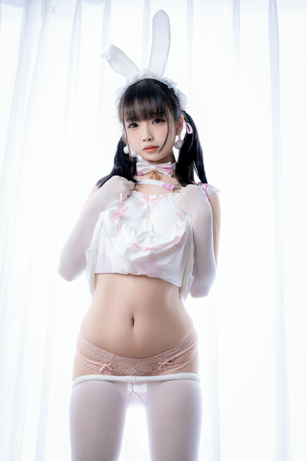 Coser@十万珍吱伏特 – 白桃乌龙奶茶 Part02 (48P)