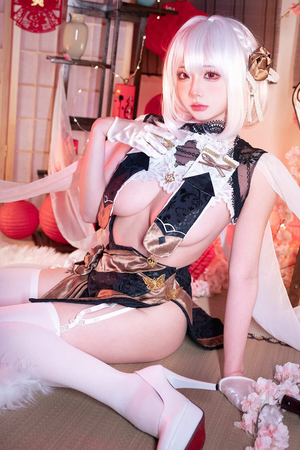 Coser@wendydydydy_酱油 – 碧蓝航线-天狼星旗袍 (19P) Cover Photo