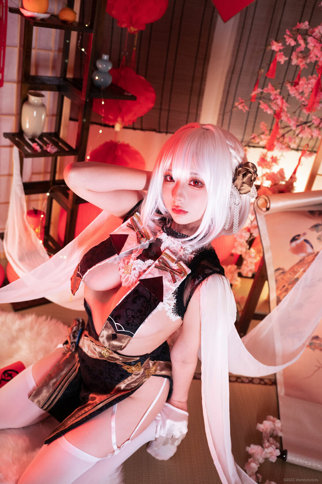 Coser@wendydydydy_酱油 – 碧蓝航线-天狼星旗袍 (19P)